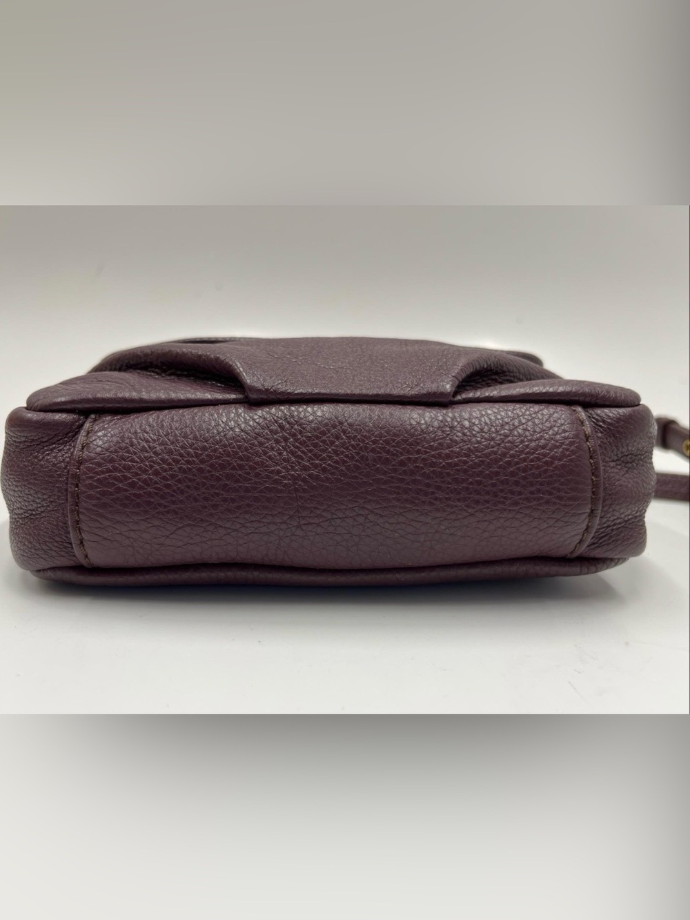 Marc by Marc Jacobs Classic Q Percy Crossbody Bag Deep Burgundy Leather - Picture 4 of 8